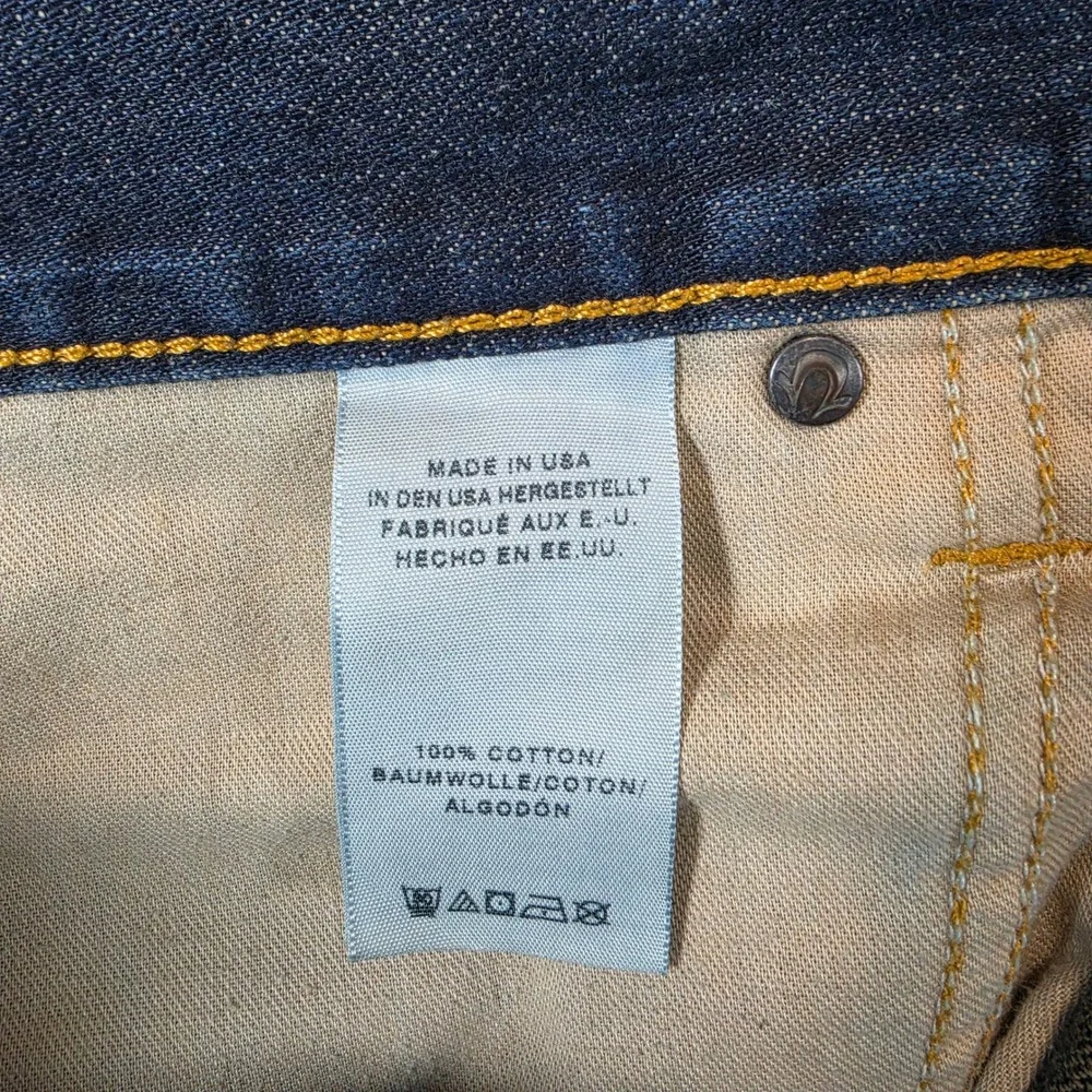Vtg True Religion Ricky Jeans Mens 38 (Fits 40) Blue Relaxed Y2K Distressed USA